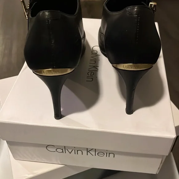 Calvin Klein Black Heels - Picture 4 of 6
